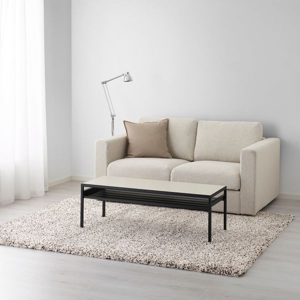 Ковер, длинный ворс, белый 170x230 см IKEA VINDUM ВИНДУМ 603.743.84 - фото 12