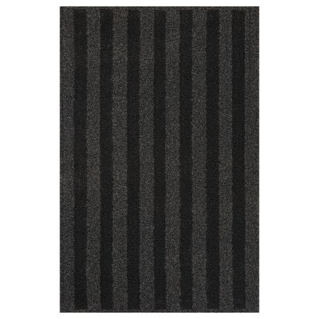 Ковер, короткий ворс, темно-серый, 60x90 см IKEA LANDSVÄG 205.964.43