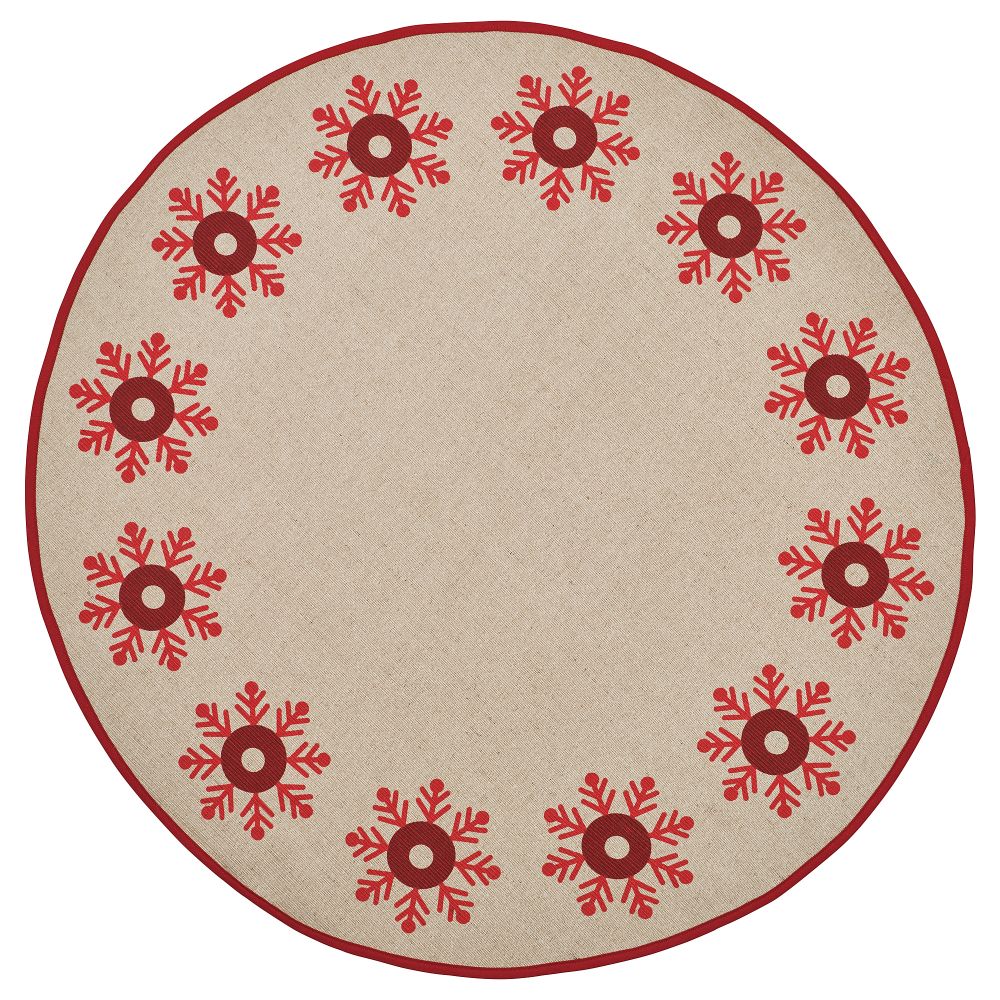 Подстилка для елки, неокрашенный, красный, 100 см IKEA VINTERFINT 805.810.85 - фото 1