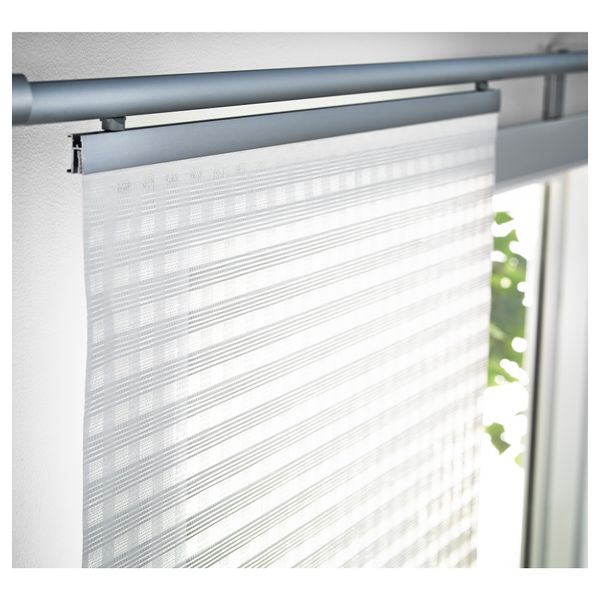 Узкая гардина ИНГА-МАЙ, белый (60x300 см) - фото 2