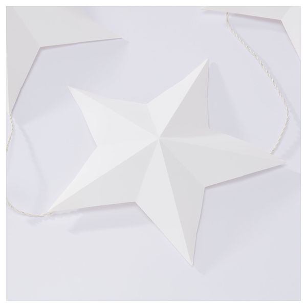 Гирлянда, 10 светодиодов СТРОЛА, звезда, белый - фото 2