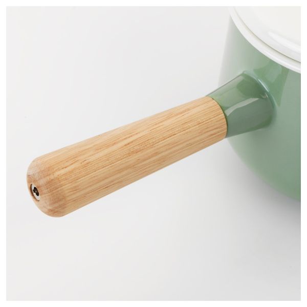 Ковш с крышкой, зеленый 1.5 л IKEA KASTRULL КАСТРУЛЛ 703.756.32 - схема-чертеж с размерами