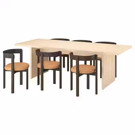 BERGSHYTTAN БЕРГСХЮТТАН / STOCKHOLM 2025 СТОКГОЛЬМ 2025 Стол и 6 стульев