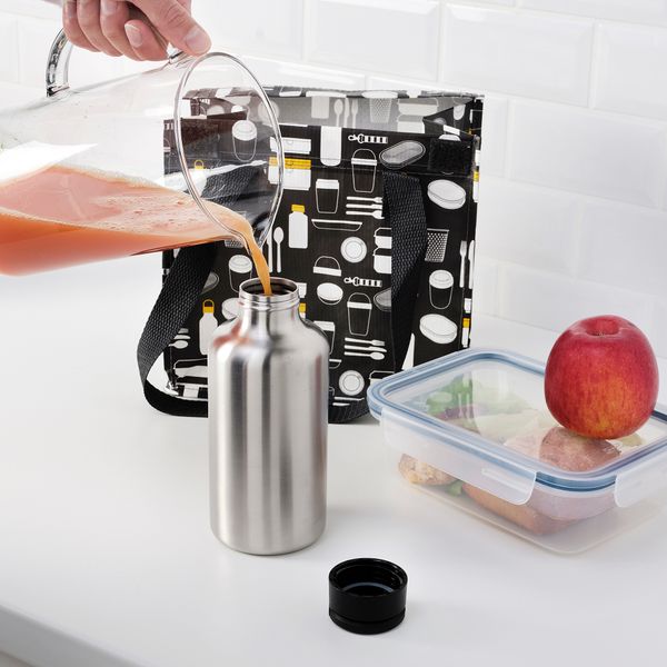 Бутылка для воды, 0.7 l IKEA ENKELSPÅRIG ЭНКЕЛЬСПОРИГ 805.135.29 - фото 4