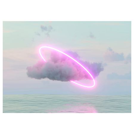 PJÄTTERYD Картина - Вокруг облака 70x50 см