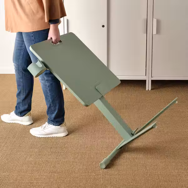 MITTZON МИТТЗОН Стол для ноутбука, на колесиках - зеленый 66x50 см - фото 16