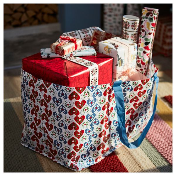 Сумка, большая IKEA VINTERFINT 105.305.70 - схема-чертеж с размерами