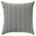 Чехол на подушку, серый/в полоску 50x50 см IKEA MILDRUN МИЛДРУН 704.747.26