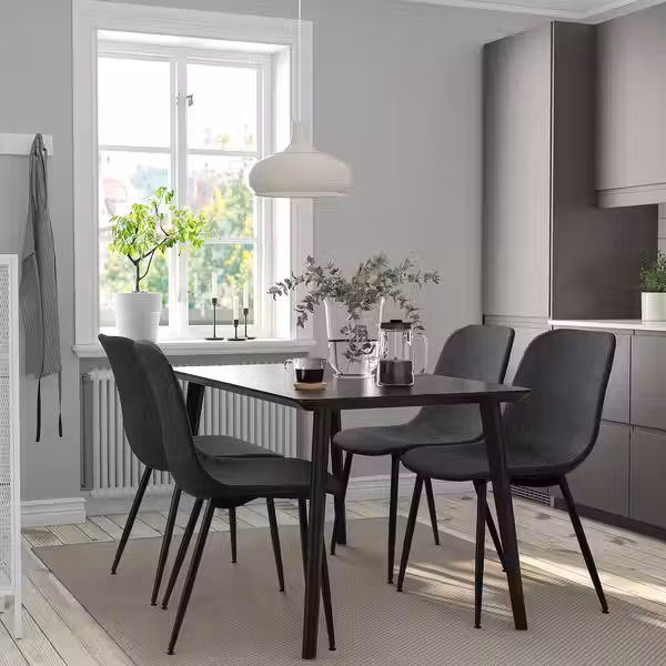 GALLERUD ГАЛЛЕРЮД Стул - Skiftebo темно-серый - фото 6