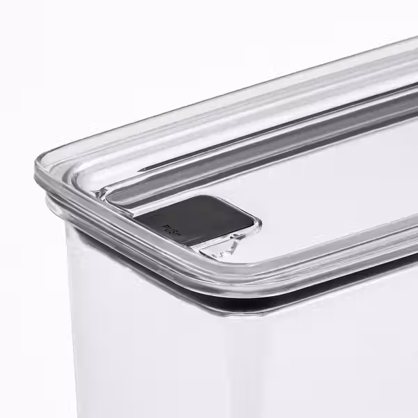 KORALLVIPPA Банка+крышка д/сухих продуктов, 6шт - прозрачный - фото 7