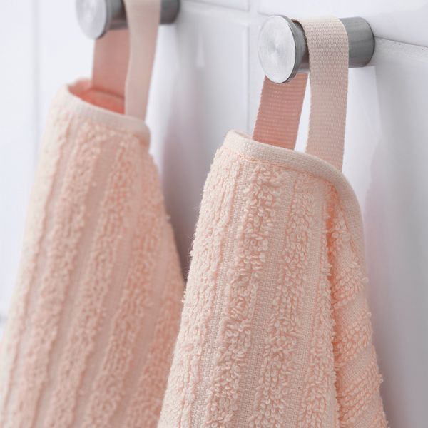 Полотенце, бледно-розовый, 50x100 см IKEA ВОГШЁН 303.536.51 - фото 6