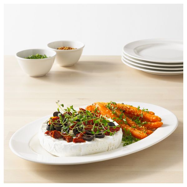 Блюдо ВАРДАГЕН, белый с оттенком - фото 2