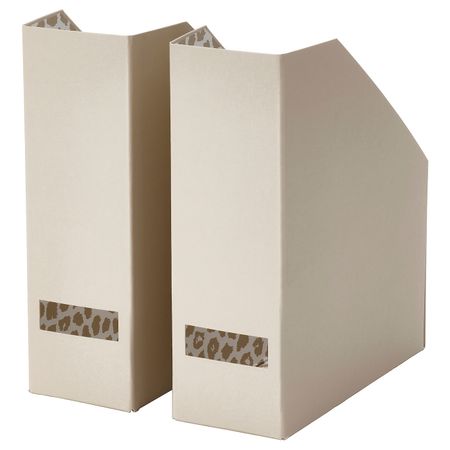 Подставка для журналов, бежевый IKEA TJENA ТЬЕНА 704.871.73