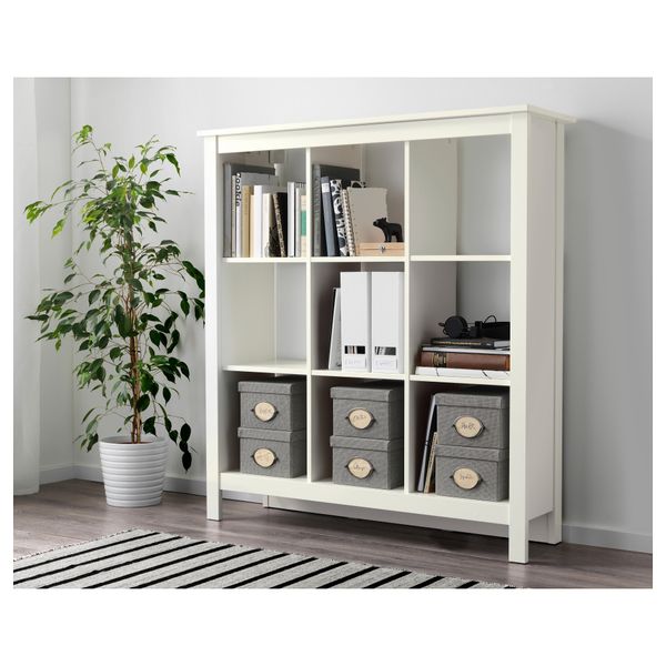 Стеллаж ТОМНЭС, белый (116x127 см) - фото 2