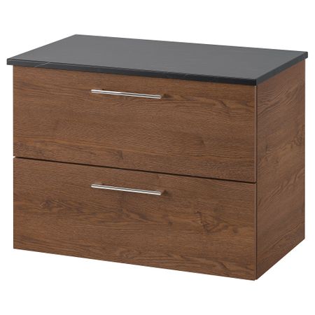Шкаф для раковины с 2 ящиками IKEA TOLKEN ТОЛКЕН, GODMORGON ГОДМОРГОН 994.824.91