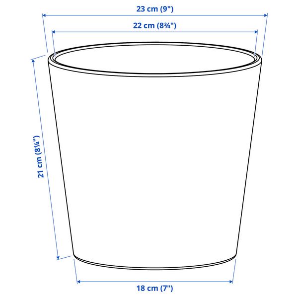 IKEA, дополнительный ракурс - схема-чертеж с размерами