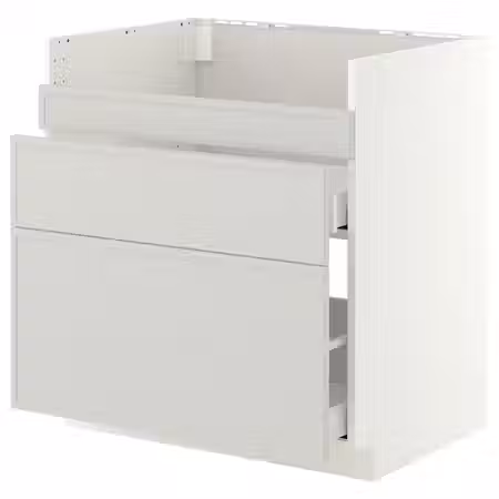 METOD / MAXIMERA Напол шк д/мойки ХАВСЕН/3фасада/2ящ