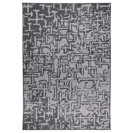 Ковер безворсовый, темно-серый 165x240 см IKEA ГЛУМСЁ 604.079.64