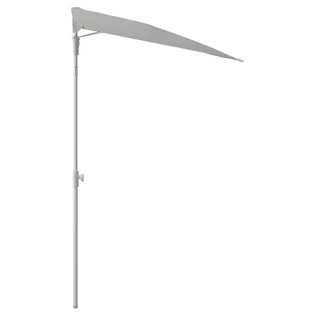 LILLEÖ Зонт от солнца - серый 150x100 см