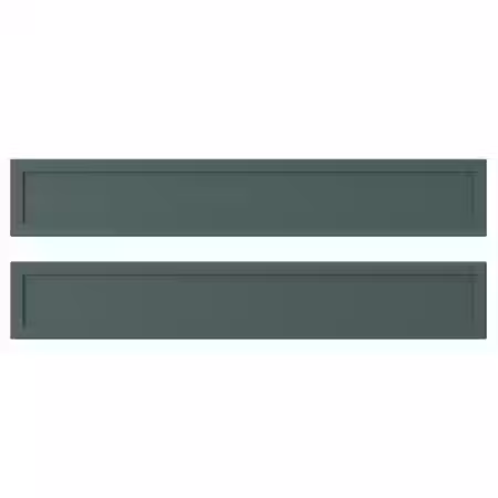 ASPUDDEN Фронтальная панель ящика - темный серо-зеленый 60x10 см