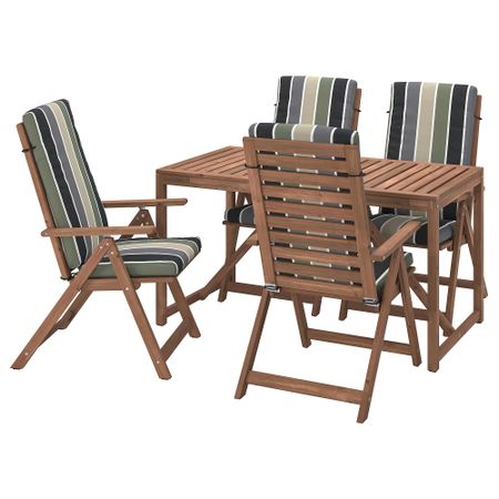 Стол + 4 кресла, для сада IKEA NÄMMARÖ 595.445.42