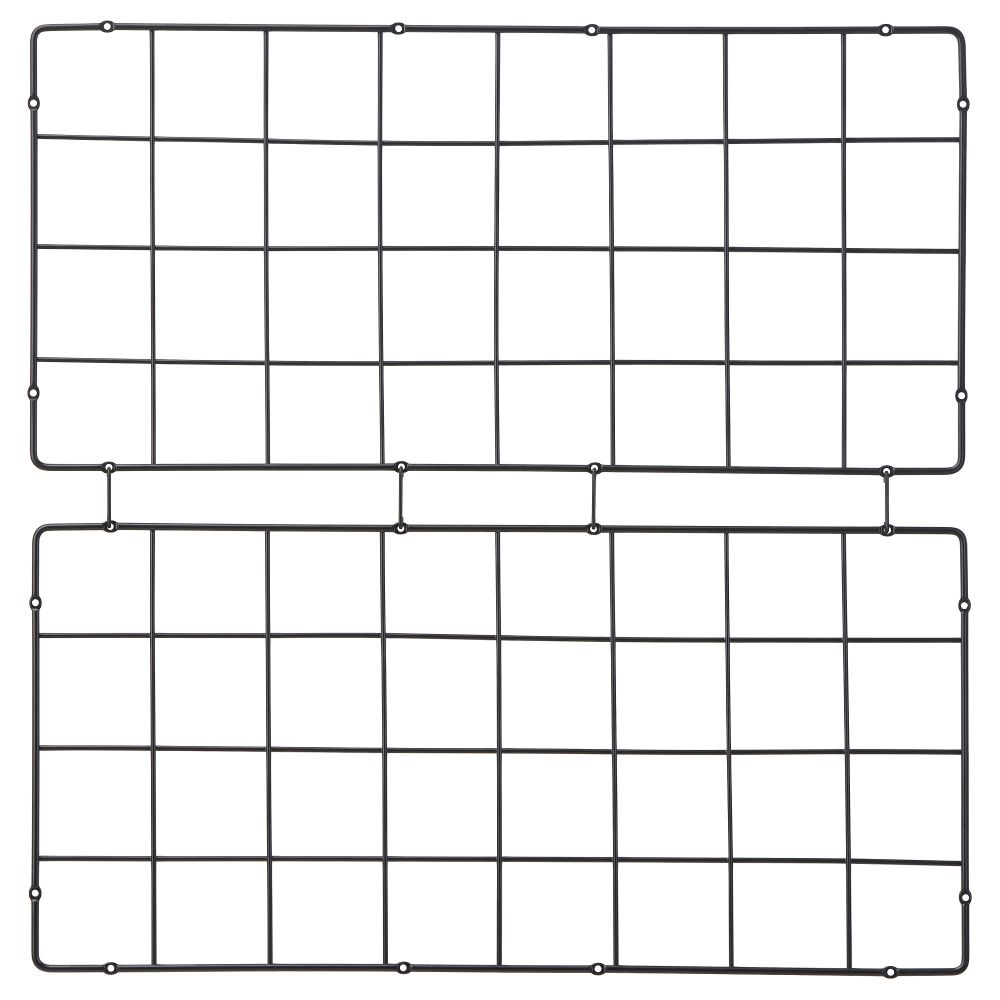 Шпалера БАРСЭ, квадраты, черный (36x75 см) - фото 1