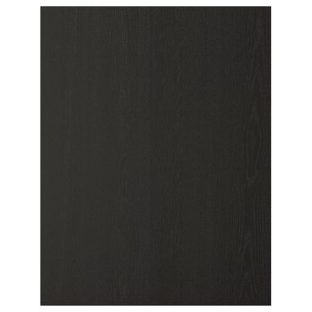 LERHYTTAN Накладная панель - черная морилка 62x80 см