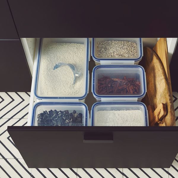 IKEA 365+ Контейнер для продуктов - большой прямоугольн формы/пластик 10.6 л - фото 3