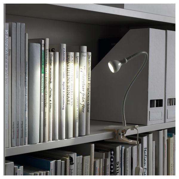 Софит настенный, с зажимом, светодиодная ЯНШО, белый - фото 4