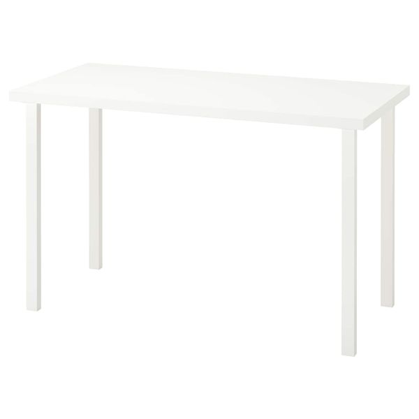 Стол, белый 120x60 см IKEA LINNMON ЛИННМОН / GODVIN ГОДВИН 992.792.58 - схема-чертеж с размерами