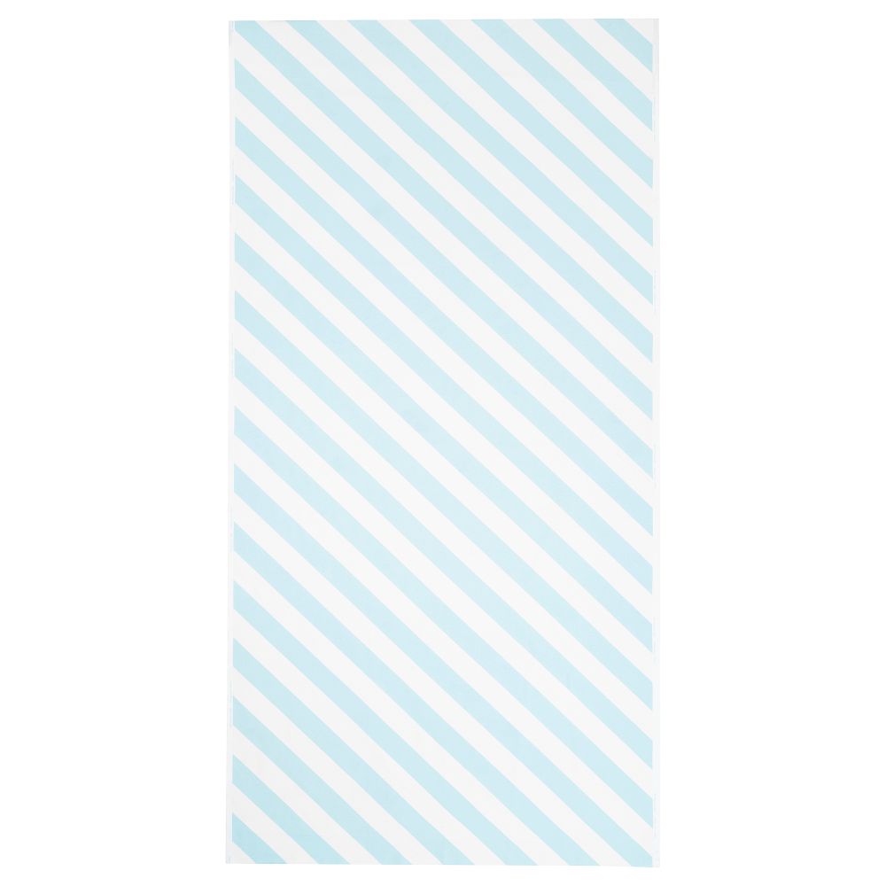 Отрез ткани, 150x300 см, голубой, белый, полоска IKEA LAGERMISPEL 205.551.74 - фото 1