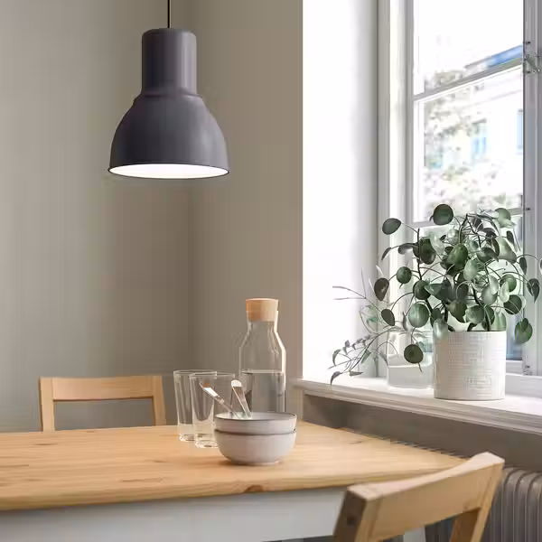 HEKTAR Подвесной светильник - темно-серый 22 см - фото 2