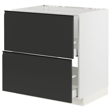 Напольный шкаф под мойку + 2 фасада, 2 ящик IKEA METOD МЕТОД, MAXIMERA МАКСИМЕРА 094.937.57
