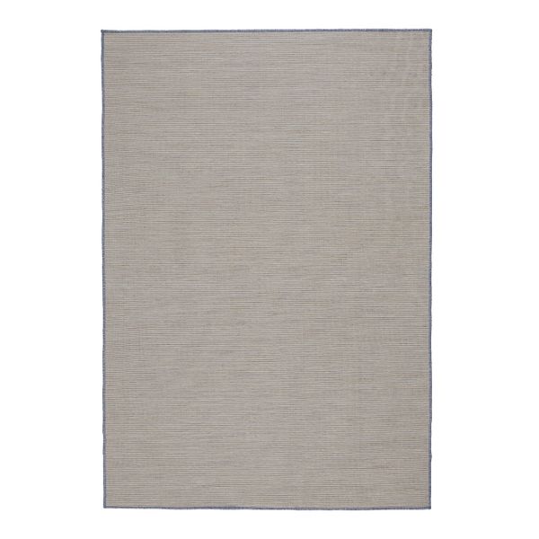 Ковер безворсовый, для/дома/улицы, бежевый/голубой 133x195 см IKEA VRENSTED ВРЕНСТЕД 404.951.98 - фото 2