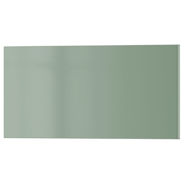 Фронтальная панель ящика КАЛЛАРП, глянцевый светло-зеленый - фото 1