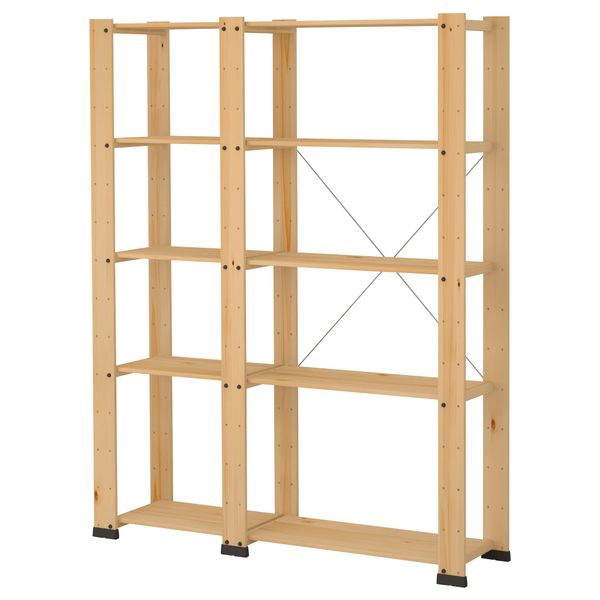 IKEA, вид спереди - схема-чертеж с размерами