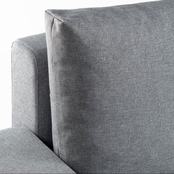 Диван-кровать с козеткой, Рудорна светло-серый IKEA GIMMARP ГИММАРП 304.489.04 - фото 7