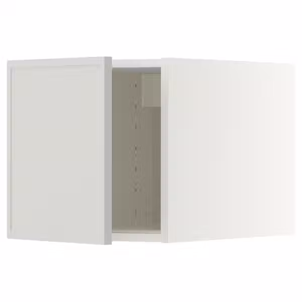 METOD Верхний шкаф - белый/Aspudden светло-серый 40x40 см - фото 1