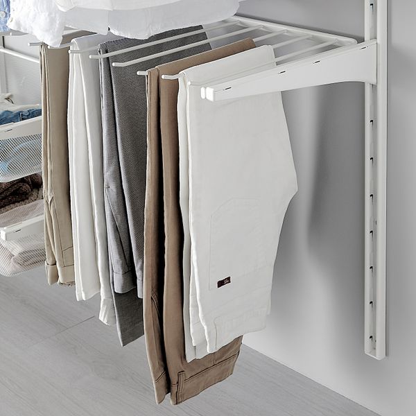 Вешалка для брюк, белый 60 см IKEA АЛЬГОТ 103.797.46 - фото 2