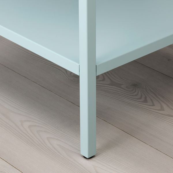 Шкаф-витрина, светлая бирюза 42x37x155 см IKEA RUDSTA РУДСТА 704.501.36 - фото 4