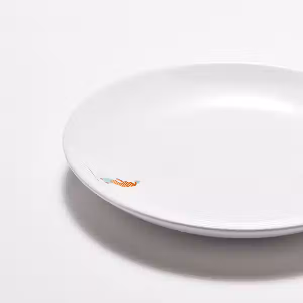 SPJUTLILJA Тарелка десертная - с рисунком 20 см - фото 6