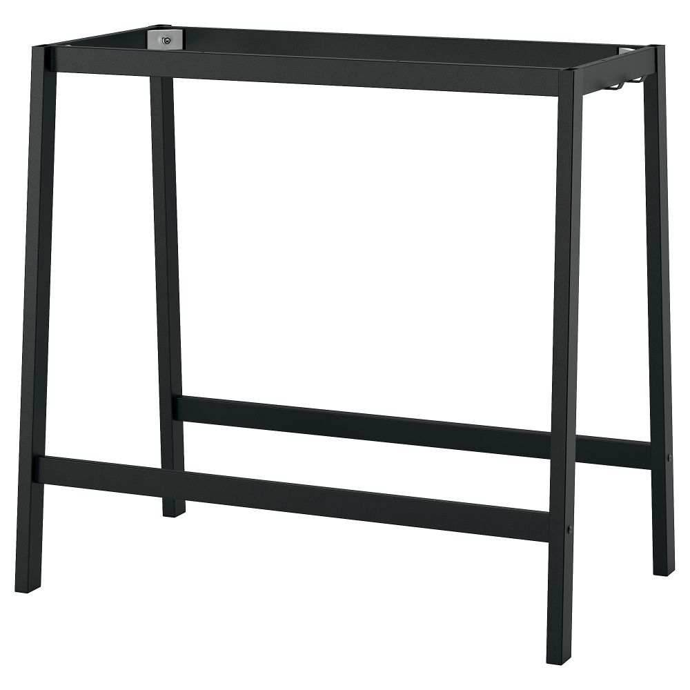 Подстолье для конференц-стола, 120x68x103 см, черный IKEA MITTZON 305.279.77 - фото 1