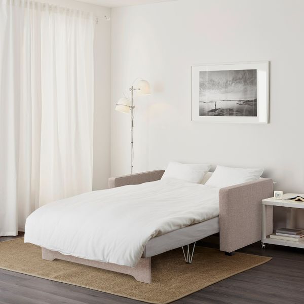 2-местный диван-кровать, Сандсбру бежевый IKEA BÄCKSEDA БЭККСЕДА 404.825.96 - фото 3