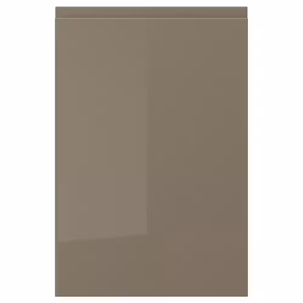 VOXTORP Дверь - глянцевый темный серо-коричневый 40x60 см - фото 1