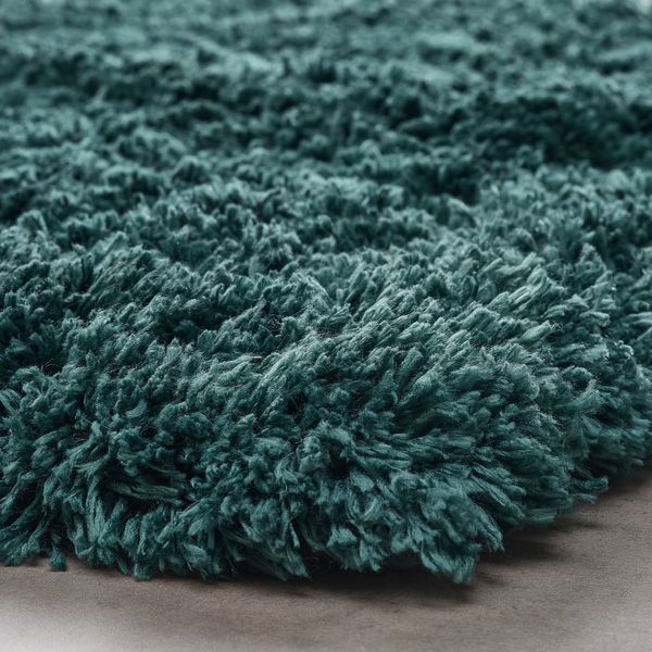 ALMTJÄRN Коврик для ванной - серо-бирюзовый 65 см - фото 2