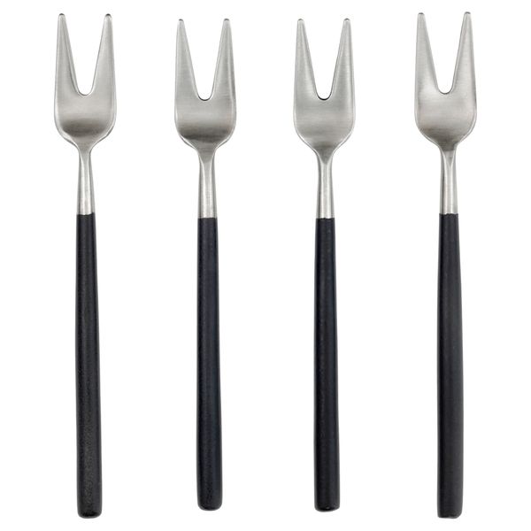 Салатная/десертная вилка СИТТНИНГ, черный - фото 1