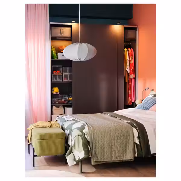 PAX Каркас гардероба - темно-серый 100x58x236 см - фото 5