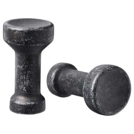 Ручка мебельная, 14 мм, черный IKEA MÖLLARP 102.730.90