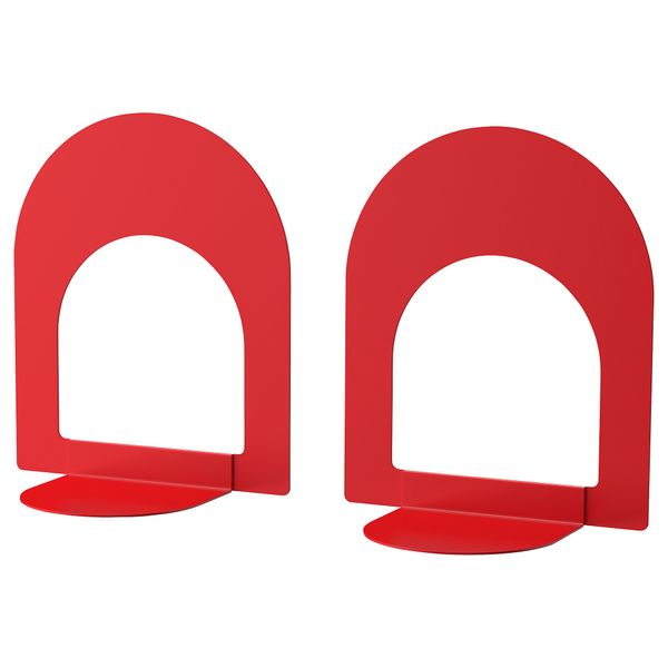 Ограничитель для книг БОТТНА, ярко-красный - фото 1