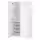 PAX / GRIMO Гардероб, комбинация - белый/белый 100x60x201 см